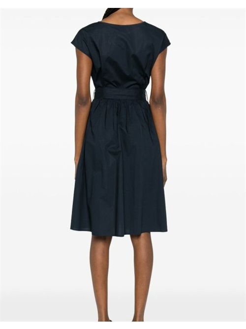 POPLIN SHORT DRESS WOOLRICH | CFWWDR2028FRUT39443989 MELTON BLUE